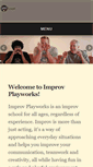 Mobile Screenshot of improvplayworks.com